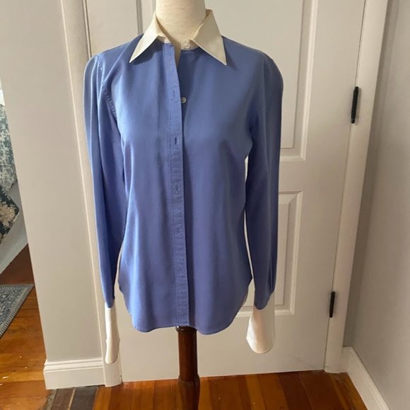 Sky Blue button down shirt - Picture 1 of 2